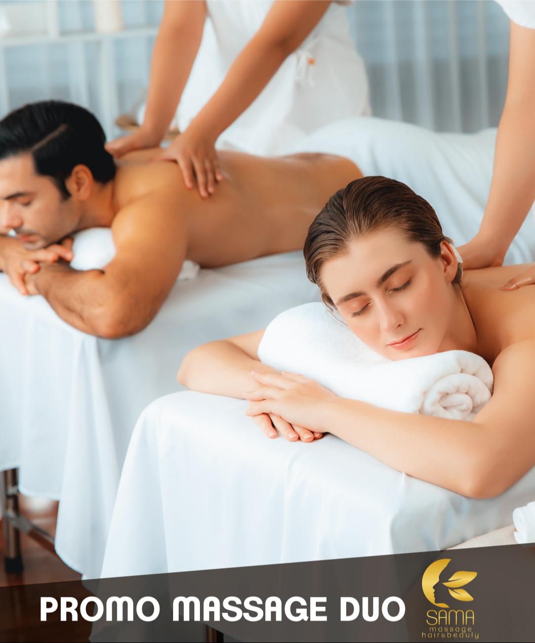 Promo DUO 1h de massage au choix pour 139€ au lieu de 170€ !